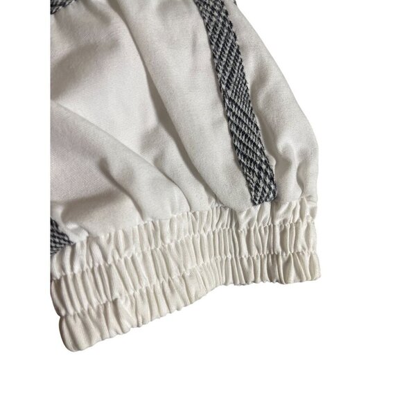 Koret Francisca Floral Jacket L White Full Zip Embroidery Checks Retro Classic - Picture 9 of 14